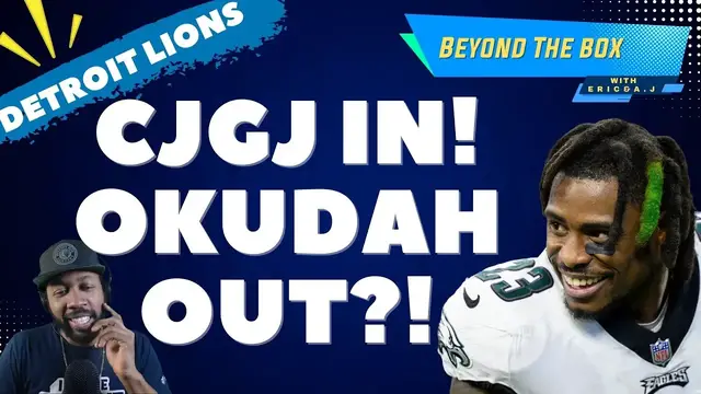 'Video thumbnail for Exploring the impact of signing CJ Gardner-Johnson and its impact on Jeff Okudah's future'