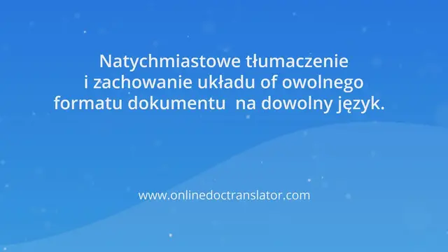 'Video thumbnail for Doc Translator: Jak korzystać z tłumacza dokumentów?'