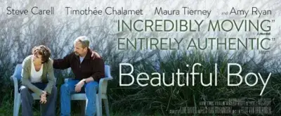 'Video thumbnail for Steve Carell and Timothée Chalamet in the Trailer for BEAUTIFUL BOY'