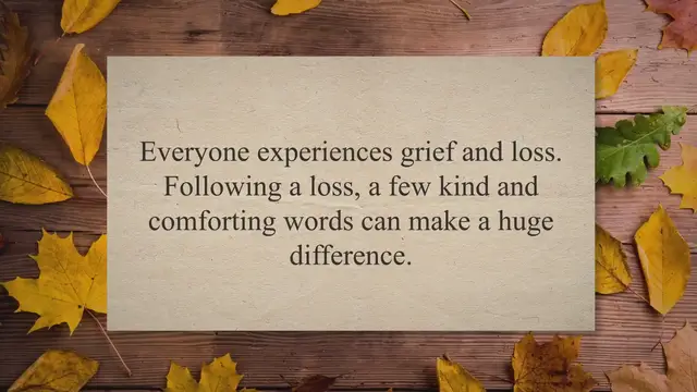 'Video thumbnail for Sympathy Messages'