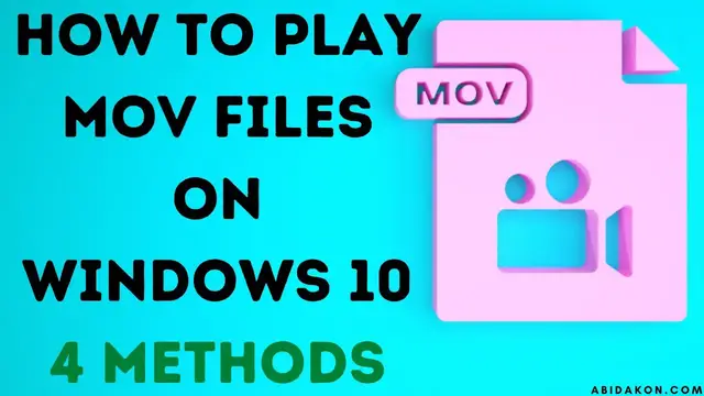 'Video thumbnail for [4 Methods] - How To Play MOV Files On Windows 10 || Best Free & Easy Method'