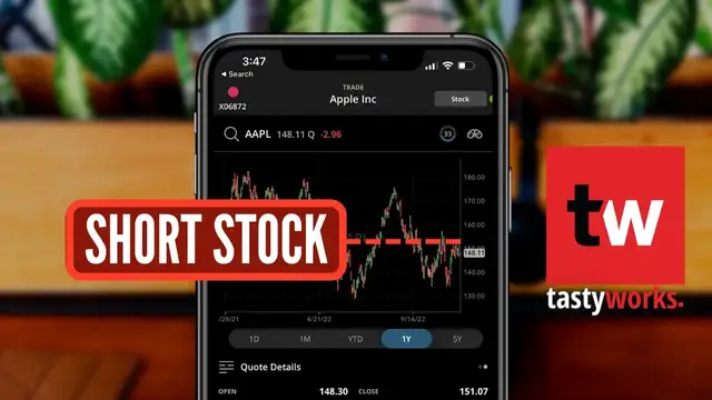 'Video thumbnail for How to Short Stock on Tastyworks Mobile App'