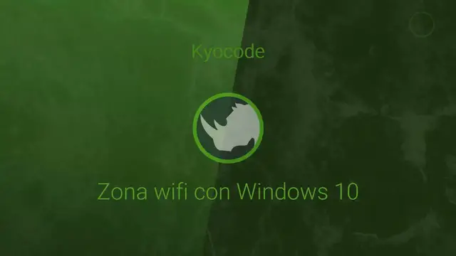 'Video thumbnail for Zona wifi en Windows 10'