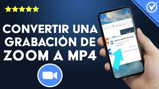 'Video thumbnail for ¿Cómo convertir una grabación de ZOOM a MP4 online gratis? - Envía el video de la reunión'