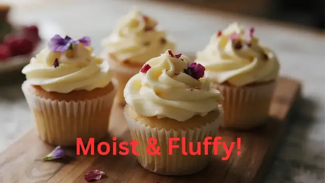 'Video thumbnail for Vegan Vanilla Cupcake Recipe Video #veganrecipes'