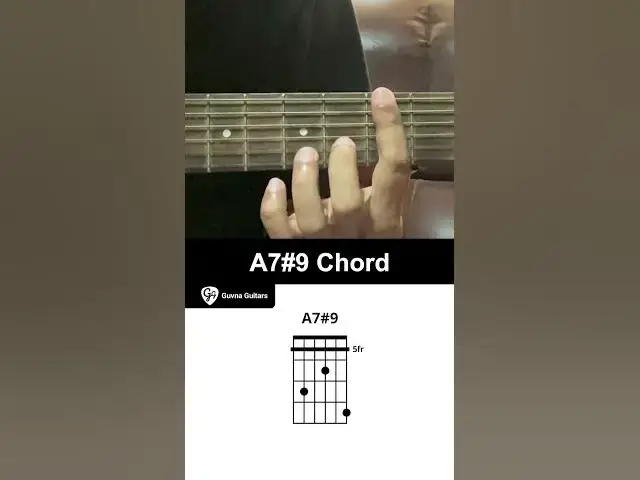 'Video thumbnail for How To Play The A7#9 Chord On Guitar - Guvna Guitars'