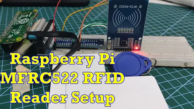 'Video thumbnail for Raspberry Pi - MFRC522 - RFID Card Reader Setup'