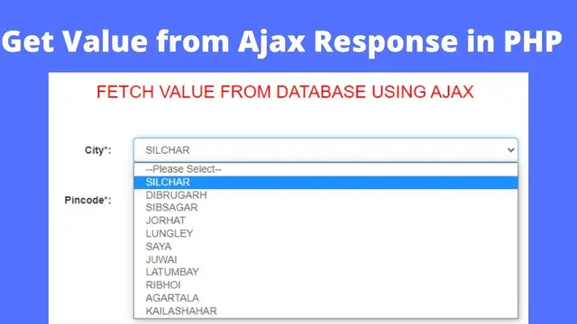 'Video thumbnail for How to get value from ajax response in PHP'