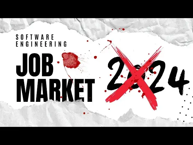 'Video thumbnail for RIP Software Engineering Jobs? 2024 struggles...'