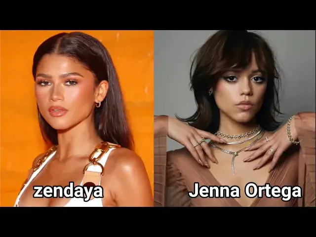 'Video thumbnail for Zendaya vs Jenna Ortega Transformation'