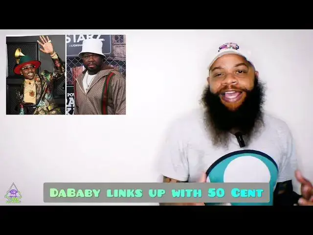 'Video thumbnail for 50 Cent and DaBaby link up in NYC'