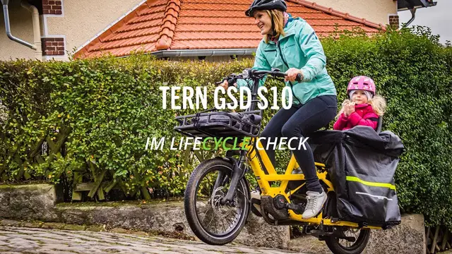 'Video thumbnail for Tern GSD S10 im Test: Kleines Lastenrad – ganz groß?'