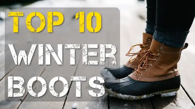 'Video thumbnail for Top 10 Best Winter Work Boots for Men and Women'