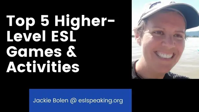 'Video thumbnail for Top 5 ESL Advanced Conversation Games and Activities | TEFL Ideas for Higher-Level English Learners'
