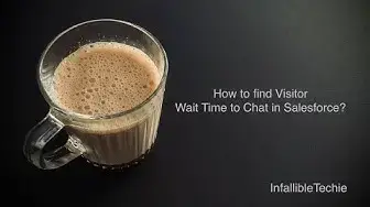 'Video thumbnail for Find Visitor Wait Time to Chat in Salesforce'