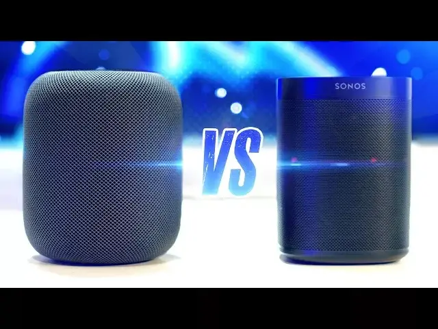 'Video thumbnail for Apple HomePod vs. Sonos One'