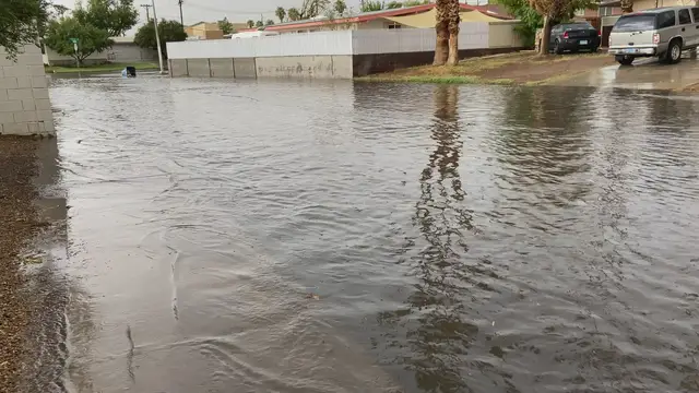 'Video thumbnail for Monsoon Season Flash Flood in Las Vegas'
