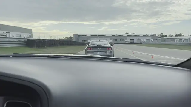 'Video thumbnail for M1 Concourse Test Track Run in 2022 Dodge Challenger SRT Hellcat'