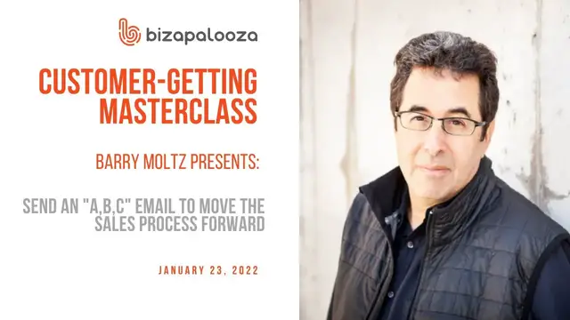 'Video thumbnail for Use an A,B,C Email to Move Your Sales Process Forward'