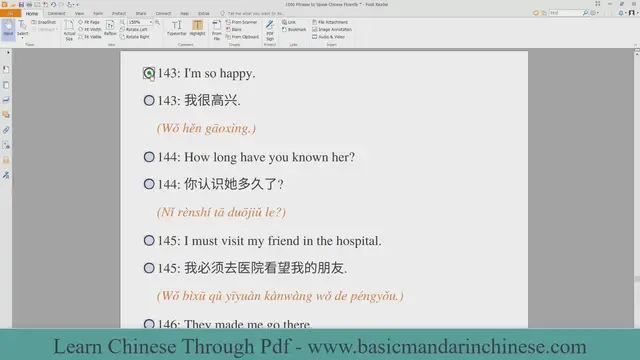 'Video thumbnail for Phrases to Speak Chinese Fluently - Part 25'