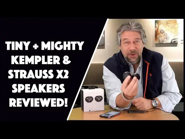 'Video thumbnail for The Tiny but Amazing Kempler & Strauss X2 Wireless Speakers - REVIEWED'