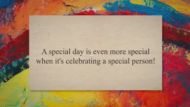 'Video thumbnail for Birthday Wishes and Sayings'
