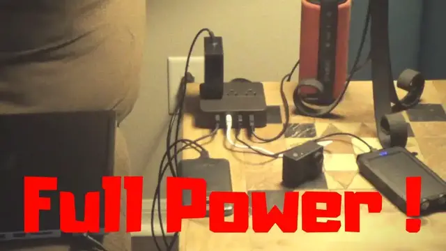 'Video thumbnail for Review Power Strip with 4 USB Charger by Yostyle'