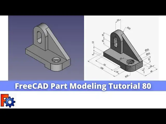 'Video thumbnail for FreeCAD Part Modeling Tutorial 80 | FreeCAD Tutorial | Mechnexus |'