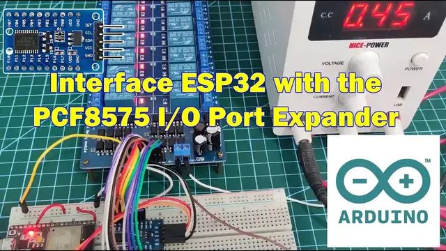 'Video thumbnail for Interface ESP32 with the PCF8575 I/O Port Expander'