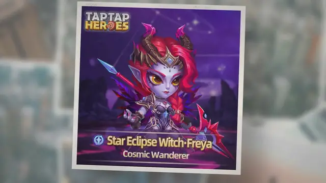 'Video thumbnail for TapTap Heroes Tier List - new hero Cosmic Freya'