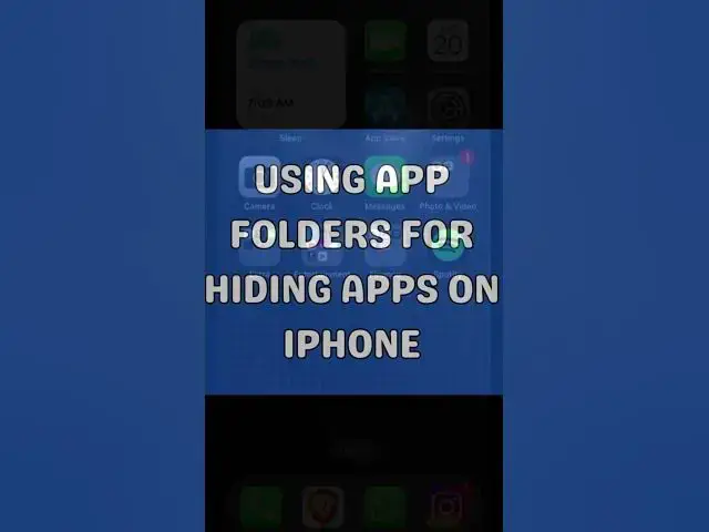'Video thumbnail for How to hide apps on iPhone without deleting them'