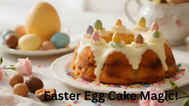 'Video thumbnail for Easter Egg Cake: A Fun & Festive Centerpiece for Your Spring Celebration!'