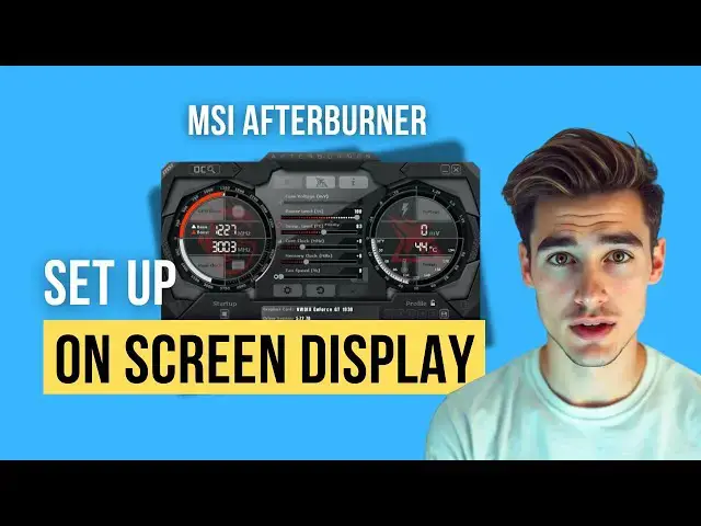 'Video thumbnail for How To Set Up MSI Afterburner On-Screen Display (Simple Tutorial for Beginners)'