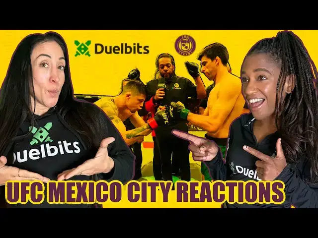 'Video thumbnail for UFC Mexico City Reactions with Jessica Penne and Angela Hill'