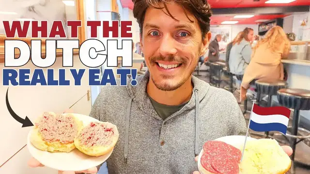 'Video thumbnail for AMSTERDAM FOOD TOUR WITH A LOCAL! 🇳🇱 (what to eat in Amsterdam & where!)'