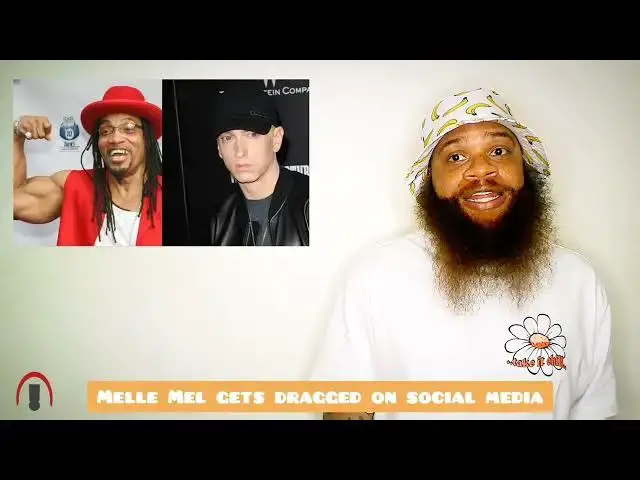 'Video thumbnail for Melle Mel gets dragged for his Eminem response'
