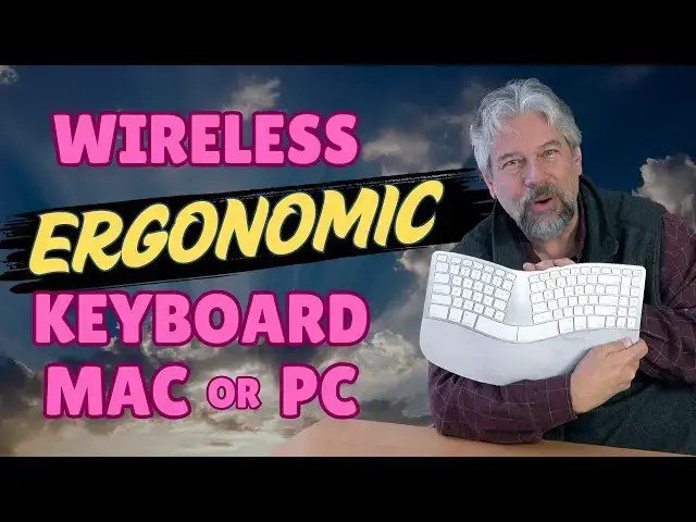 'Video thumbnail for Type Comfortably with the Wireless Matias Sculpted Ergonomic Keyboard'