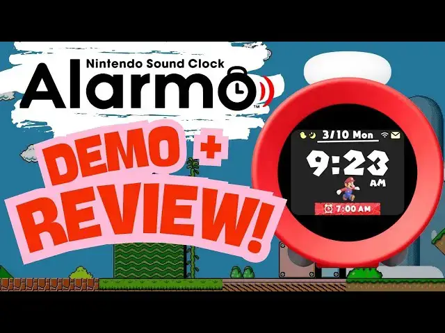 'Video thumbnail for Fun Time with the Nintendo ALARMO Smart Sound Alarm Clock'