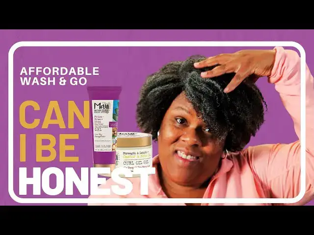 'Video thumbnail for I tried an affordable wash and go and...'