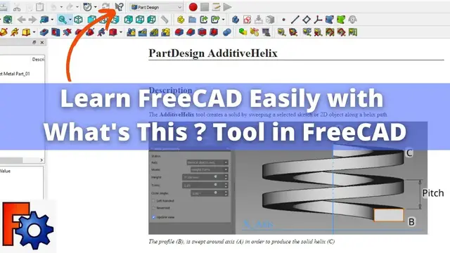 'Video thumbnail for Learn FreeCAD easily with What is this Tool in FreeCAD | FreeCAD Tutorial | Mechnexus |'