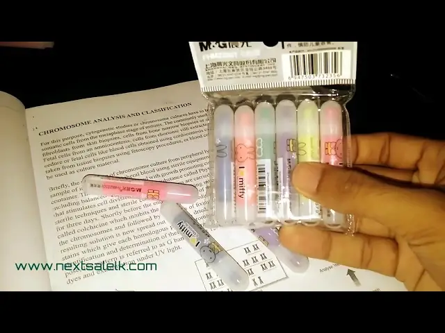 'Video thumbnail for Cute Miffy Highlights Pens 6 Colour Pack www nextsalelk com'