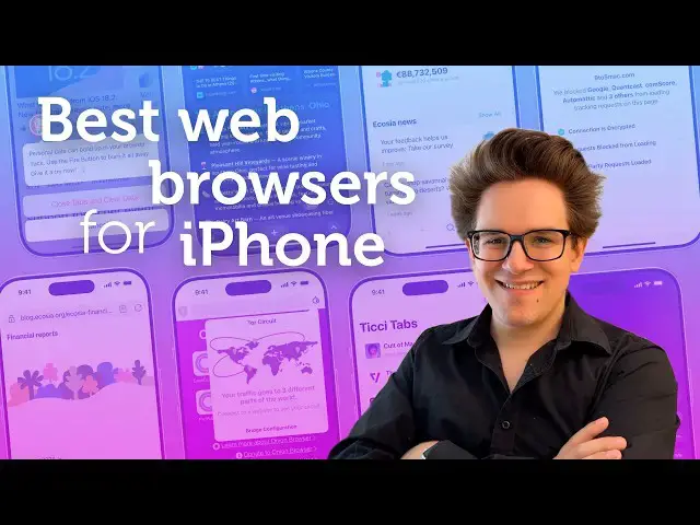 'Video thumbnail for Best Web Browsers for iPhone'