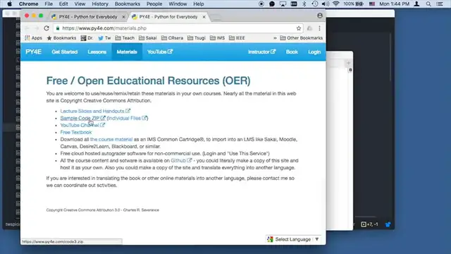 'Video thumbnail for Databases(Code Sample: twspider.py) - Python Tutorial - (Part 62)'