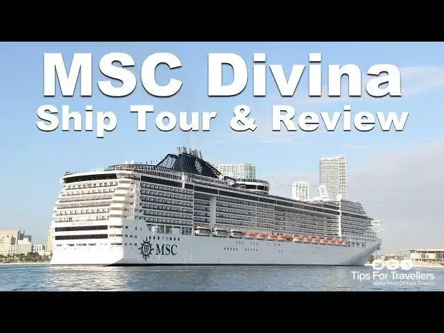 'Video thumbnail for MSC Divina Ship Tour (Sailing Caribbean cruises out of Port Miami)'