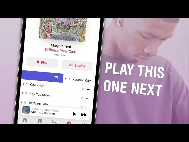 'Video thumbnail for How to Queue Songs in Apple Music'