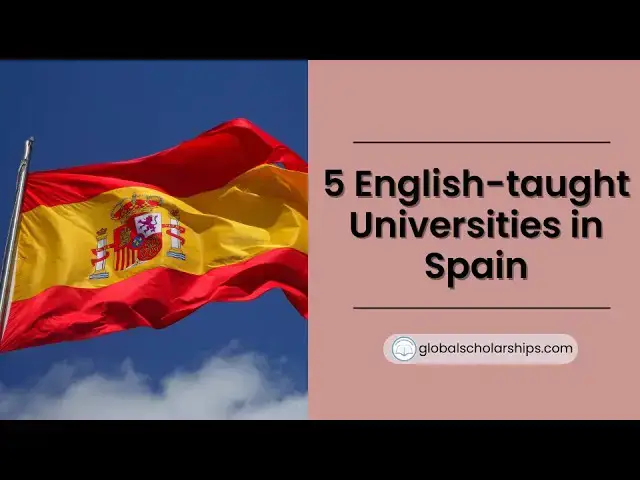 'Video thumbnail for 5 Best English-taught Universities in Spain for International Students'