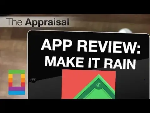 'Video thumbnail for The Appraisal: Make It Rain (App Review)'