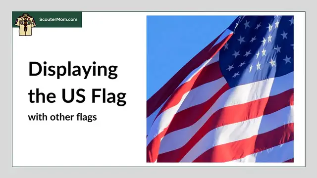 'Video thumbnail for Displaying the US Flag with Other Flags'