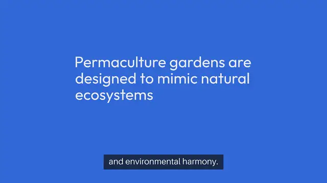 'Video thumbnail for Principles of Permaculture Gardens'