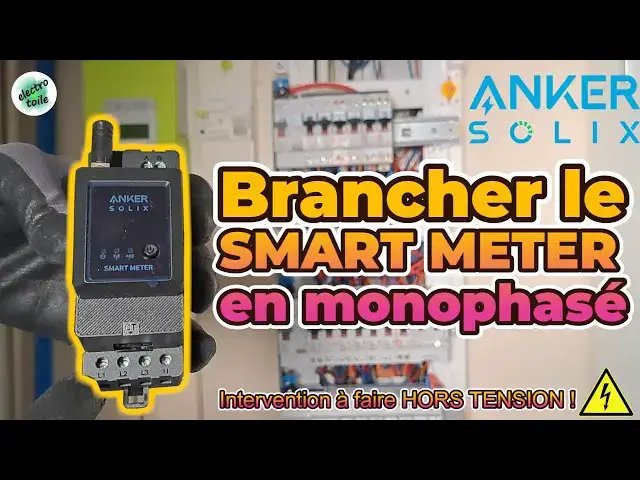 'Video thumbnail for Comment brancher le Smart Meter Anker dans le tableau électrique | Câblage du compteur intelligent'